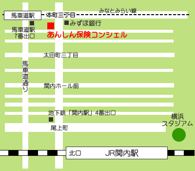 事務所の地図